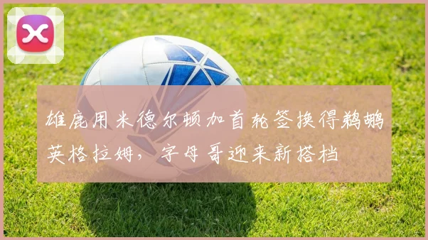 雄鹿用米德尔顿加首轮签换得鹈鹕英格拉姆，字母哥迎来新搭档